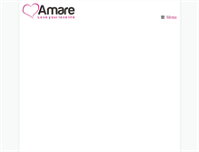 Tablet Screenshot of amareinc.com